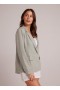  Svetre a bundy | Dámske sako Bella Dahl Easy Linen - Oasis Green