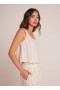 Bez rukava | Ženska majica bez rukava Bella Dahl s četvrtastim izrezom - Playa Sand Stripe