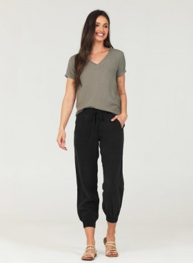  Joggers | Ženske Bella Dahl Easy Track Jogger - Vintage crne