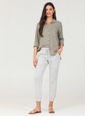  Pantolon | Kadın Bella Dahl Cepli Jogger - Foggy Sky