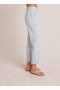  Pantalones | Mujer Bella Dahl Blakely Utility Wide Leg Crop - Lavado a rayas desteñidas
