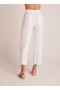  Pantalón | Pantalón de mujer Bella Dahl Relaxed Pleat Front - Blanco