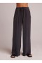  Kalhoty | Dámské kalhoty Bella Dahl Easy Pleated Wide Leg - břidlicově šedé
