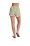 Shorts | Dame Bella Dahl Callie Ruffle Short - Muted Army