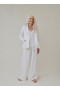  Trøjer og jakker | Dame Bella Dahl Easy Linen Longline Blazer - Hvid