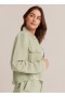  Trøjer og jakker | Dame Bella Dahl Lily Frayed Hem Jakke - Muted Army