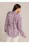  Lange mouw | Dames Bella Dahl Raglanmouwen Pullover - Confetti Print