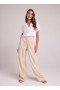 Broek | Dames Bella Dahl Cargo Wide Leg - Zomer Khaki
