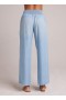  Broeken | Dames Bella Dahl Smocked Waist Wide Leg Pant - Caribbean Wash