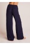  Broeken | Dames Bella Dahl Wide Leg Pocket Beach Pant - Tropic Navy