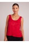  Mouwloos | Dames Bella Dahl Scoop Neck Tank - Summer Rouge