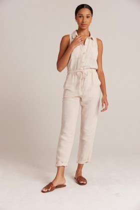  Rompers & Jumpsuits | Dames Bella Dahl Sunday Pocket Jumpsuit - Zandkleurig Khaki