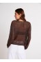  Pull à manches longues Bella Dahl pour femme, coupe décontractée, épaules tombantes - Cocoa Cabana
