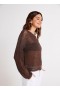  Pull à manches longues Bella Dahl pour femme, coupe décontractée, épaules tombantes - Cocoa Cabana