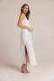  Robe maxi | Robe sans manches à ceinture et boutons sur le devant Bella Dahl pour femme - Blanche