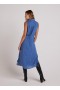  Robe midi | Robe midi sans manches Bella Dahl pour femme - Indigo vif