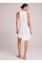 Mini-robes | Robe Bella Dahl sans manches à ourlet volanté pour femme - Blanche