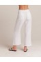  Pantalon | Femme Bella Dahl Blakely Utility jambes larges et courtes - Blanc