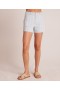  Short | Short pantalon Bella Dahl Elle Playa pour femme - Délavage à rayures délavées