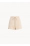  Shorts | Short Bella Dahl à plis pour femme - Samba Tan