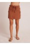  Jupes | Jupe cargo mini Bella Dahl Posey pour femme - Marron d'été