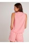  Sans manches | Pull sans manches Bella Dahl pour femme - Rose fleuri