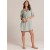  Mini-robes | Robe-chemise trapèze à manches longues Bella Dahl pour femme - Vert oasis