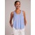  T-shirts | Débardeur Bella Dahl à col rond pour femme - Bleu périné
