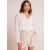  Shorts | Bella Dahl Damen-Shorts mit Falten vorne – Leinen-Sand